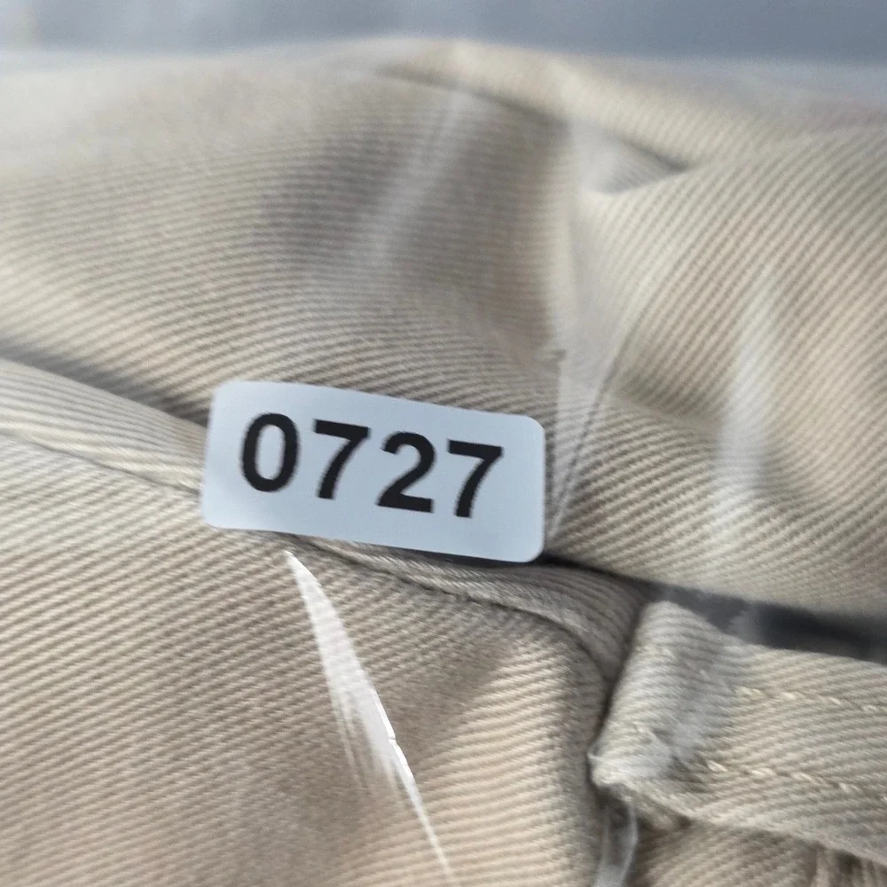 VTG Polo Ralph Lauren Hammond Pants Mens 36x30 Khaki Chino Double Pleated Cuffed
